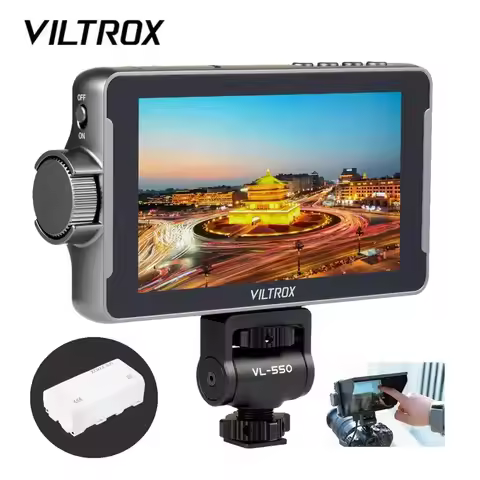 VILTROX DC-550 5.5 Inch Profissional Camera Studio Monitor 4K 30Hz HDMI Touch Screen Field 3D LUT Di