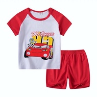 Boy Car Tshirt & Shorts Pants Set