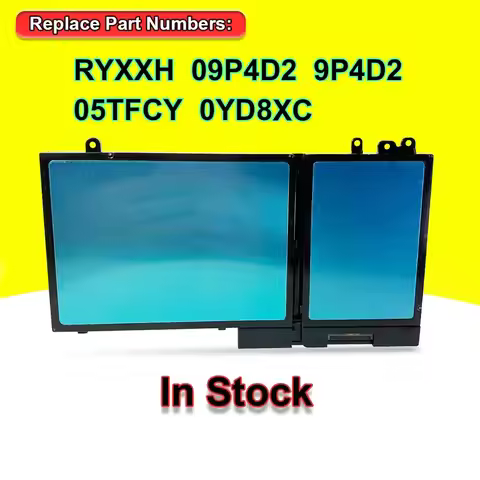 11.1V 38Wh RYXXH Laptop Battery For Dell Latitude 11 3150 3550 3160 12 5000 E5250 E5450 E5550 E5270 