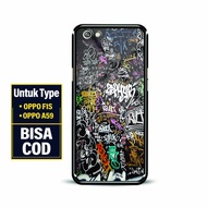 Oppo F1S / A59 Shiny Hardcase - Glossy Softcase Oppo F1S / A59 [ Grvty Sticker 1] - Oppo F1S / A59 M