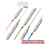 Miya Himi CC Alcohol Marker Set Vibrant Dual-Tip Markers [CC-32]