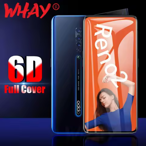 6D Tempered Glass for OPPO Realme 13 Plus 12 9 Pro 11 10 5G Gt 8 7 Reno 14 15 Realmi C65 C55 C35 C67