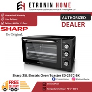 SHARP 25L Electric Oven Toaster E0-257C-BK