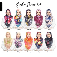 CLEARANCE STOCKTudung Bawal Printed Hadeera Chiffon Viral Anti Kedut Scarf Women Fashion New Release