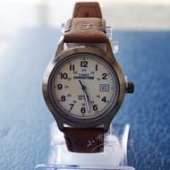 TIMEX TIMEX Men's Watch T49870 Casual Outdoor TIMEX Men's Watch Genuine Leather Strap American Ready
