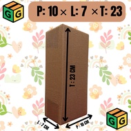 /Box Packing Cardboard 10x7x23 (New Cardboard)