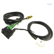 【CH】 USB AUX Switches Plug with Cable for B6 B7 RCD510 RCD310 Auto Accessories