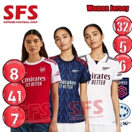 【SFS】Top Quality 25-26 Women Arsenal Jersey Soccer Female Football Short Sleeve T-shirt Lady