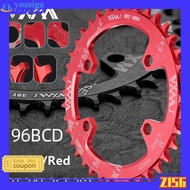 [ZISG] 96bcd 32/34/36/38t Narrow Wide For SHIMANO-M7/8/9000  Bike Crankset Chainring