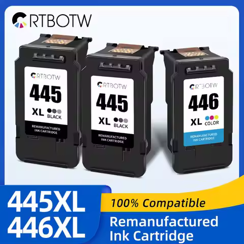 PG445 CL446 XL Ink Cartridge Replacement For Canon PG 445 CL 446 Compatible Pixma MX494 MG 2440 2540