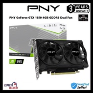 PNY GeForce GTX 1650 4GB GDDR6 Dual Fan GTX1650