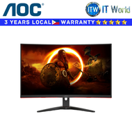 Itw | AOC Curved Gaming Monitor 32"(1920×1080 FHD) / 250Hz / VA 1500R / 0.5ms MPRT / C32G2ZE2