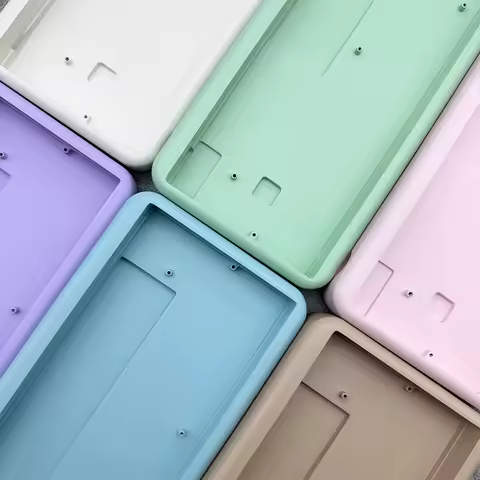 GH60 Shell 60% Layout CNC Aluminum Alloy Shell Positioning Plate Custom Keyboard Accessories for Woo