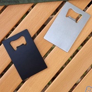LINDW99NX Credit Card, 85*54mm Metal Bottle Opener, High Quality Portable 2 Colors Beer Bottle Opene
