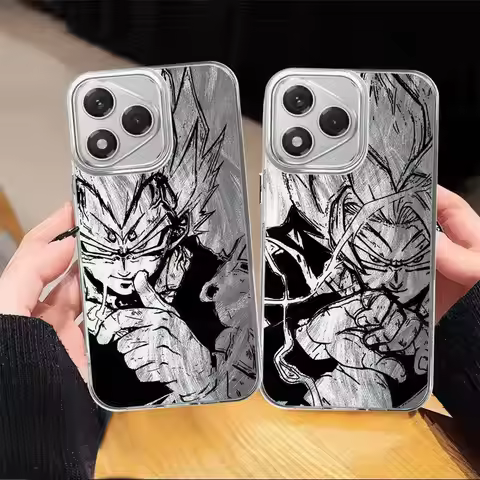 Soft Shell Phone Case for Honor X9a X9b 200 Pro 200 400 Lite X7b X8b X8a X9c X8c Anime Dragons Ball