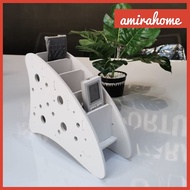 DIY Remote Organizer Multipurpose Storage Rack