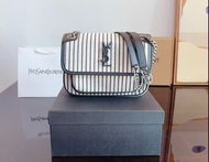 ✨YSL Saint laurent niki 棉條綸斜跨單肩包 女款