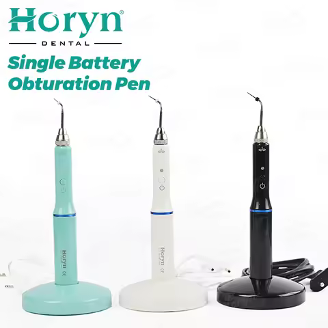 Dental Cordless Gutta Percha Obturation System Endo Heated Pen 2 Tips Lab 3 Seconds Rapid Heating En