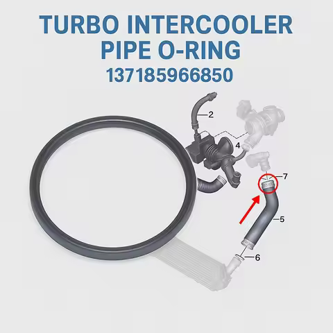 Turbo Boost Pipe Air Intercooler O-Ring Seal For BMW 1 /2 /3 /4 /5 Series X1 X3 X4 X5 X6 Z4 Replaces