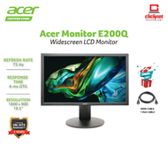 Acer E200Q 19.5" HD+ LED Backlit Monitor Black ( HDMI VGA 3 Yrs Wrty )