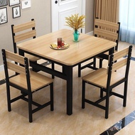 Eating Table Household Trading Small Table Snack Bar Fast Food Combination Small Apartment Square Di