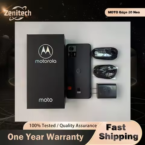 Original Motorola Edge 30 Neo XT2245 5G mobile phone 6.28" P-OLED 8GB RAM 128GB ROM Snapdragon 695 m