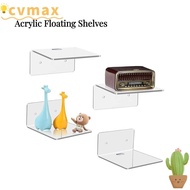 CYMX Wall Shelves, Transparent Decorative Acrylic Floating Shelves, Quality Small Wall Hanging Hangi