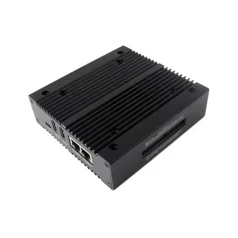 Waveshare CM4-NVME-NAS-BOX,NAS Multi-functional Mini-Computer Designed for Raspberry Pi Compute Modu