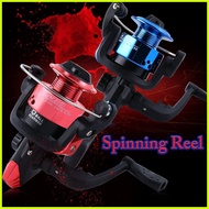 ♞,♘,♙Sougayilang AK200 Red and Blue Spinning Fishing Reel 5.2:1 High-Speed Carp Fishing Coil Wheel