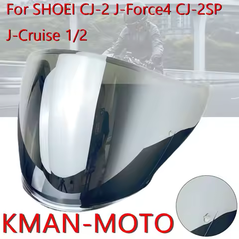 CJ-2 Visor for Shoei J-Cruise 1 J-Force 4 CJ2 High Strength High Toughness Sun face shield Visiere C