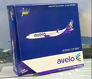 GeminiJets 1:400,飛機模型,Avelo Airlines B737-800,GJVXP2057
