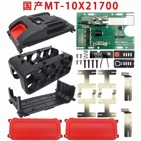 Li-ion Battery Case Box Protection Circuit Board PCB For Makita Battery 10X21700