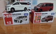 Tomica 豐田 Alphard Noah 玩具車