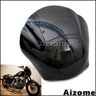 Black Headlight Fairing Headlamp Quarter Fairing For Harley XL XLH 1200 Iron 883 XL883N FXD Dyna Spo
