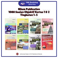 【PME Bookshop】 (2026 Buku Latihan) Nilam Publication: 1088 Soalan Objektif Sejarah Kertas 1 & 2 【Tin