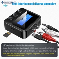 SECRETSPACE Bluetooth 5.0 Transmitter Receiver EDR Wireless Adapter USB Dongle 3.5mm AUX RCA Home Stereo Car HIFI Audio S2W3