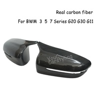 G20 Side Door Mirror Cover Mirror Caps Carbon Fiber Replacement For BMW 3 Series G20 G21 G28 G30 G22