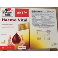 Haemo vital blood supplement (iron, zinc, copper, vitamin a b2 kb6 b12, people with iron deficiency 