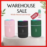 H2O Humidifier Diffuser USB Ultrasonic Cup Cool Mist Car and Home Mini Air Humidifiers Purifier