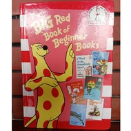 Dr Seuss The Big Red Book of Beginner Books 6 in 1 stories (HC) Preloved English Children's Book