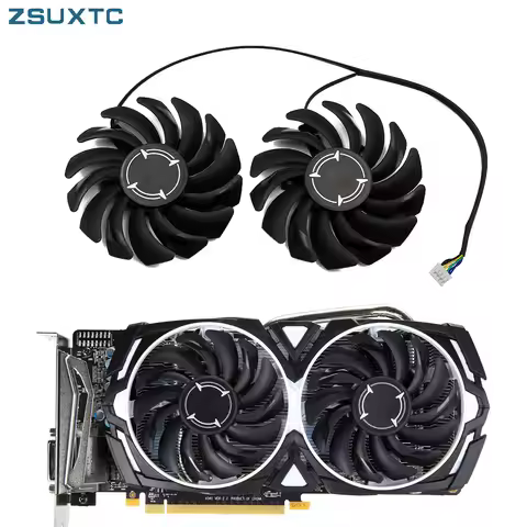 PLD09210S12HH 4Pin RX580 RX570 P106-100 Mining Fan For MSI RX 470 480 570 580 ARMOR Graphics Video C