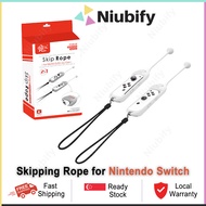 KJH Jump Rope Compatible with Nintendo Switch Jump Rope Challenge, Adjustable Skipping Rope for Switch Joy-Con KJH-NS077
