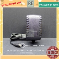 AC TO DC ADAPTER 5V / 6V / 9V / 12V / 14V / 15V / 18V / 24V 2A UK SWITCHING POWER SUPPLY