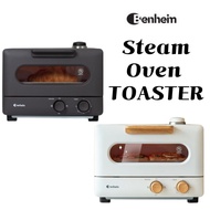 【Sea Shipping】 Benheim Brunch Steam Oven - White &amp; Gray - Comfort Steam Oven for Crispy Soft Bread Cooking