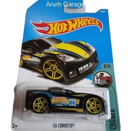 HW Hot Wheels C6 Corvette. Card Tooned SeriesHW 2015.