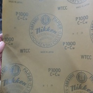 NIKEN SANDPAPER NO. 1000 /1200/1500/2000 - 1500, Niken smooth -djm