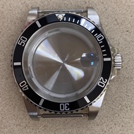 40mm stainless steel case, aluminum ring, sapphire glass+magnifying glass, can accommodate 8215/8200