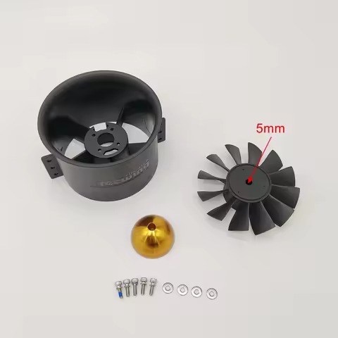 V2 90MM EDF Fan Hardware House for E72216 3668-1960KV Plastic EDF Power System