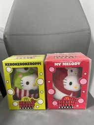 Hello Kitty/MY MELODY/KEROKEROKEROPPI/Hello Kitty/Bubbly/2014絕版/泰國麥當勞公仔