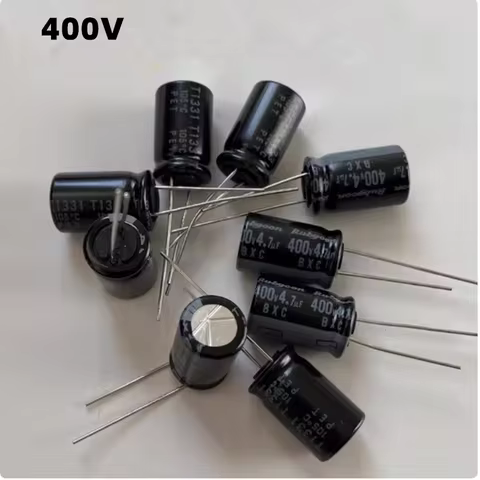 10PCS 400V 1UF 10UF 100UF 3.3UF 33UF 3.9UF 39UF Electrolytic Capacitor